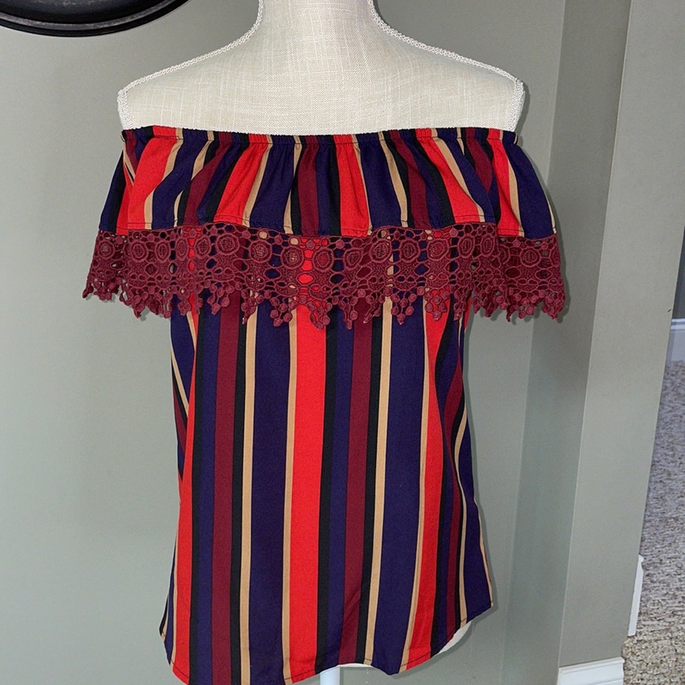 Speed Limit MPH off the shoulder top Medium